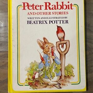 Vintage (1977) "Peter Rabbit and Other Stories by Beatrix Potter" Hardcover Book